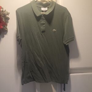 Lacoste Olive Green Classic Polo